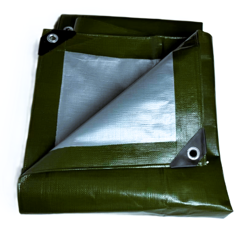 Nieprzemakalna plandeka z oczkami 8x 5m