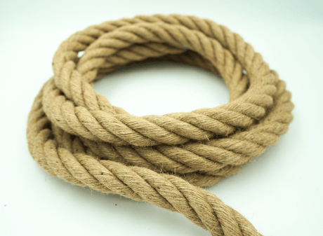Naturalne liny oraz sznury z materiału juta